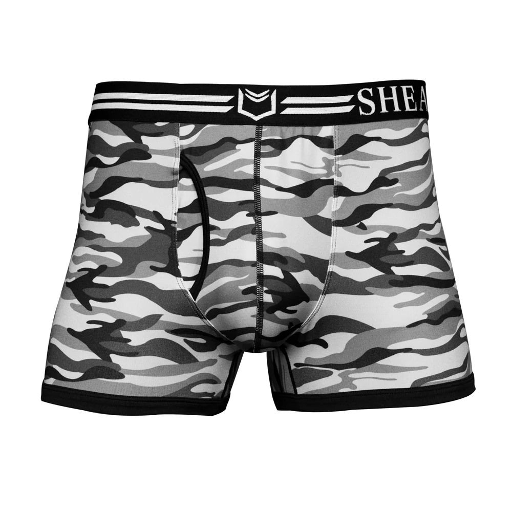SHEATH 2.1 Polyester Camo Men's Pouch Trunk 3" - Image 3