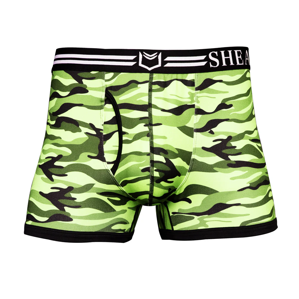 SHEATH 2.1 Polyester Camo Men's Pouch Trunk 3" - Image 9