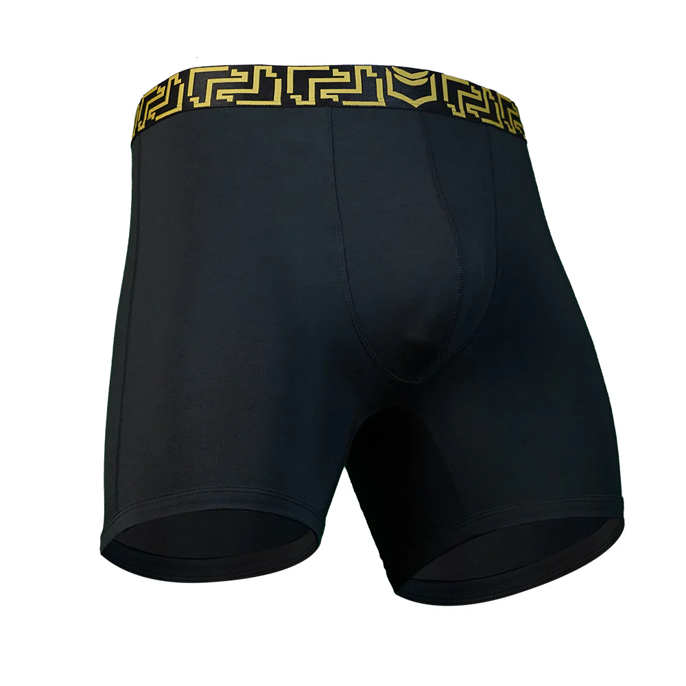 SHEATH 3.0 Modal Men's No Fly Single Pouch Boxer Brief 5" (3 Pack) - Image 3