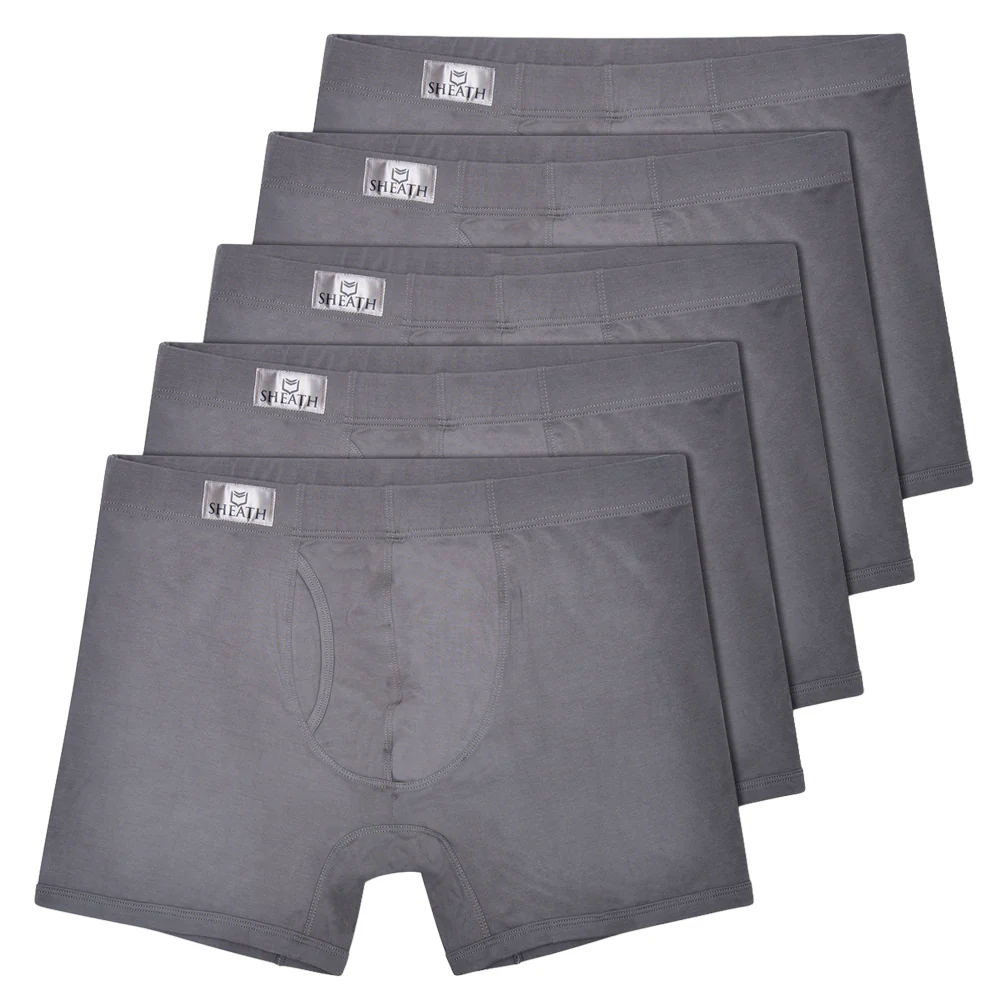 SHEATH 3.21 Modal Men's Pouch Boxer Brief 5" (5 Pack) - Image 8