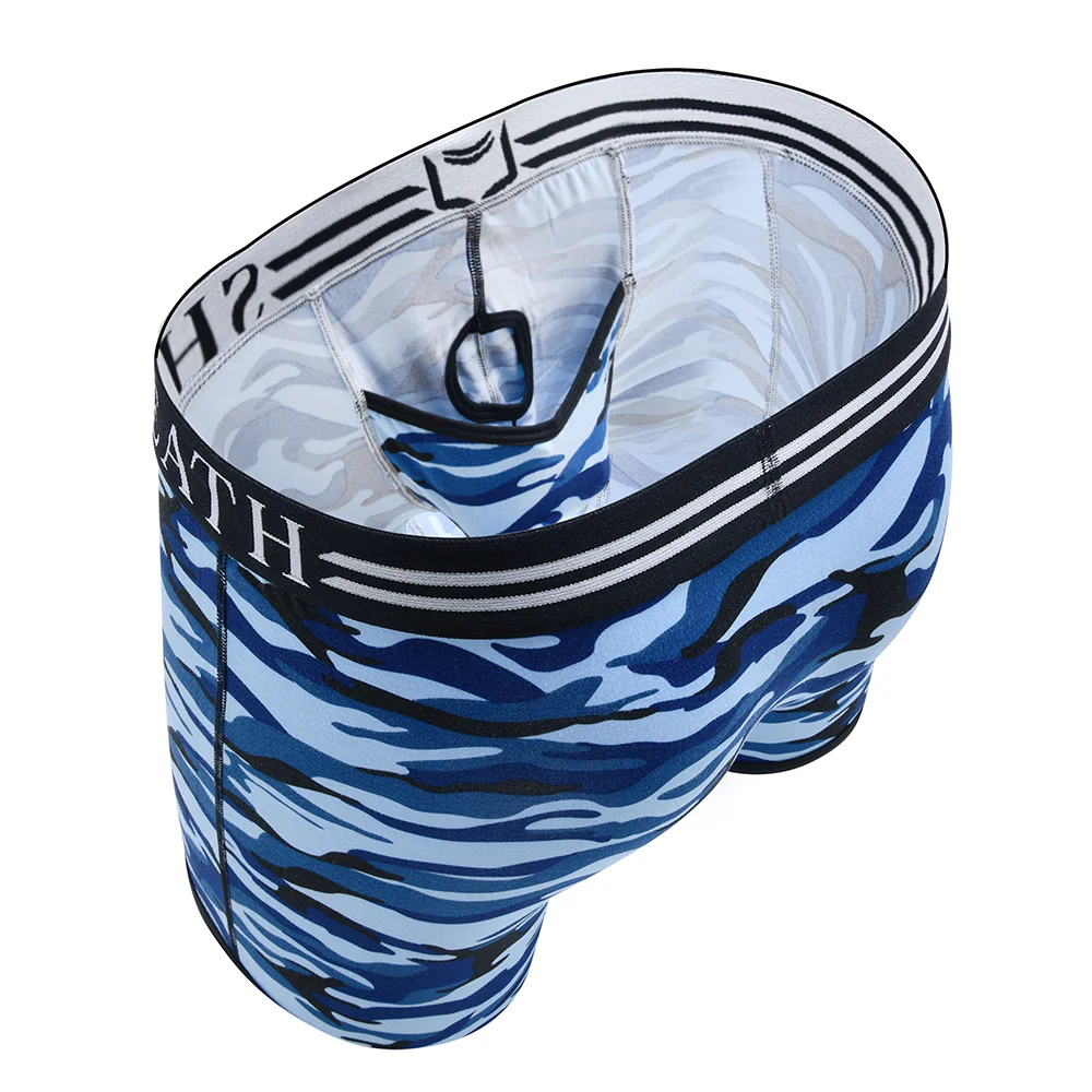 SHEATH 4.0 Polyester Camo Men's Pouch Boxer Brief 5" (4 Pack) - Image 19
