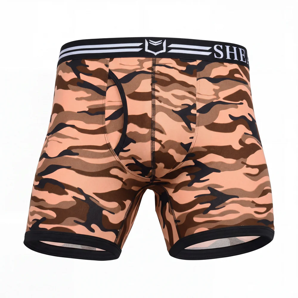 SHEATH 4.0 Polyester Camo Men's Pouch Boxer Brief 5" (4 Pack) - Image 23