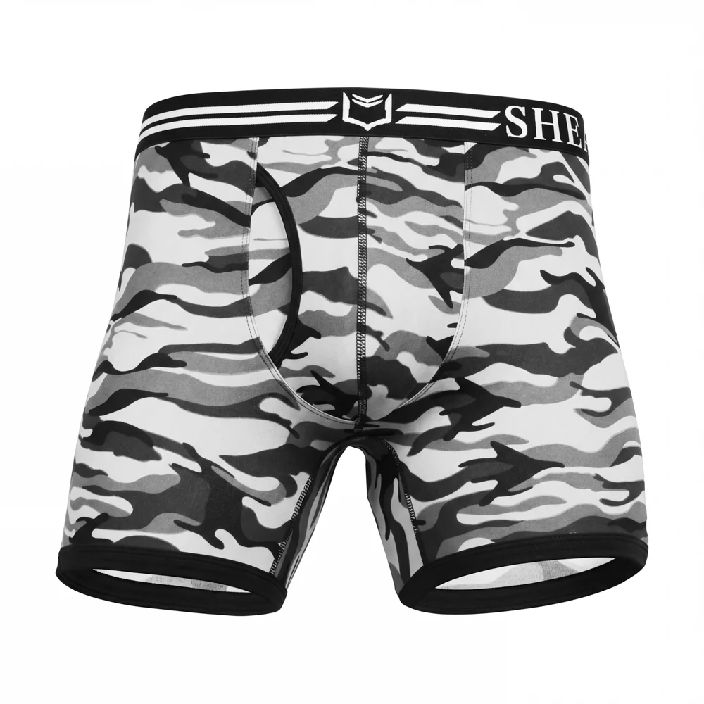 SHEATH 4.0 Polyester Camo Men's Pouch Boxer Brief 5" (4 Pack) - Image 30